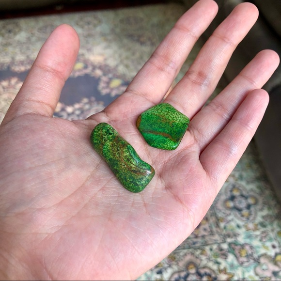 VERY RARE Green Copper Turquoise - Picture 1 of 2